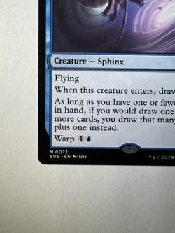 Quantum Riddler EOE #72 - Regular Mythic - MTG - Near Mint | Edge of Eternities - Image 5