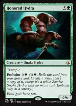 Honored Hydra Amonkhet Light Play MTG Magic DNA GAMES - Image 1