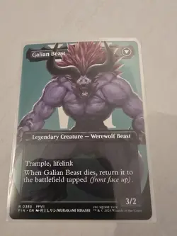 Vincent Valentine (Borderless) Final Fantasy Normal MTG NM English - Image 2