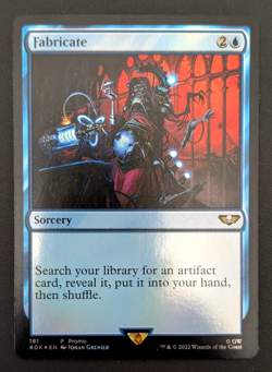 MTG ~ FABRICATE ~ LAUNCH PARTY & RELEASE EVENT PROMO 2022 ~ NEAR MINT - Image 1