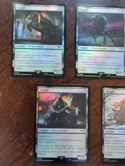 Lord of the Rings - Nazgul FOIL Complete Set Of 9 - NM Magic MTG LotR - Image 2