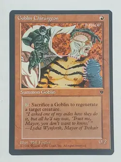 MTG Goblin Chirurgeon (Foglio) (Fallen Empires/Red/C) - BGM - Image 1