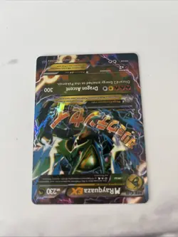 M Rayquaza EX 61/108~Pokemon TCG XY: Roaring Skies~Ultra Rare Holo LP-NM #2 - Image 3