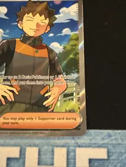 Brock's Scouting 179/159 Sv09: Journey Together Holo Pokemon TCG NM 2025 - Image 3