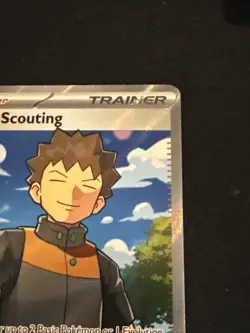 Brock's Scouting 179/159 Sv09: Journey Together Holo Pokemon TCG NM 2025 - Image 4
