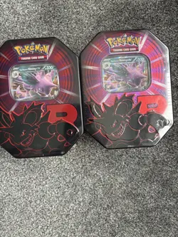 Pokemon TCG Team Rocket Tin - Nidoking | Brand New Sealed x2 - Image 1