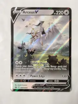 2022 Pokemon Arceus V SWSH204 Figure Collection Black Star Promo NM - Image 1