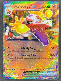 Pokemon Skeledirge ex 037/193 PAL Paldea Evolved NM - Image 1