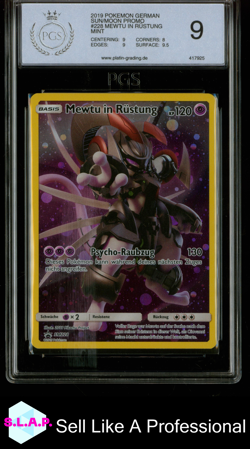 MEWTU IN RUSTUNG 2019 POKEMON GERMAN SUN/MOON PROMO 228 PGS 9 - Image 1
