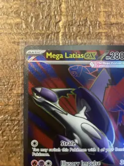 Pokemon Mega Evolution Mega Latios ex Full Art #163 NM- Excellent- English - Image 2