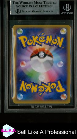 PITCH'S PIKACHU POKEMON - ELEMENTARY J-LEAGUE SOCCER XY-P 2014 JAP BGS 9 - Image 2