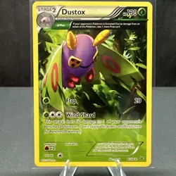 Pokemon TCG Dustox 8/108 Roaring Skies Rare Regular NM - Image 1