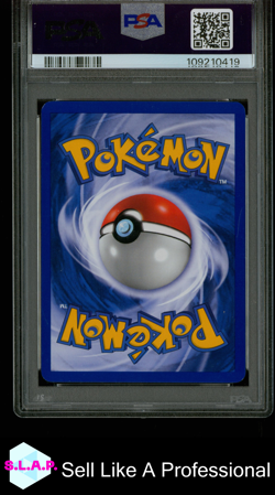 DITTO-HOLO POKEMON GERMAN FOSSIL 2000 3 PSA 8 - Image 2
