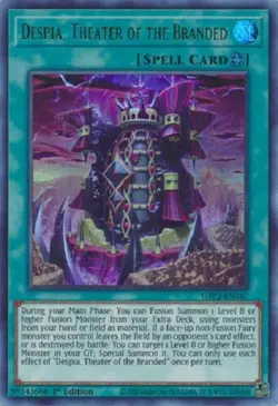 ( DESPIA, THEATER OF THE BRANDED ) - Ultra - GFP2-EN167 - 1st - NM - Yu-Gi-Oh - Image 1
