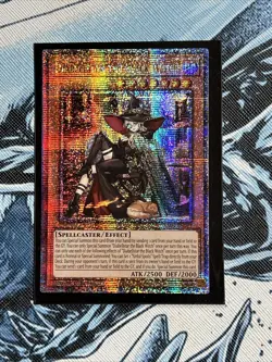 Yugioh Diabellstar the Black Witch (Alt Art) Quarter Century Rare RA04 - Image 1