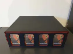 PU Leather Magnetic Card Storage Box For 1800+ Trading Cards - Image 5
