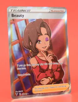 Pokemon English TCG Card Vivid Voltage Beauty 181/185 Full Art - Image 3