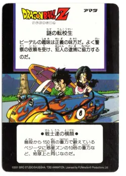 Dragon Ball Z - TCG - Hero Collection - Card Number 187 - Image 2