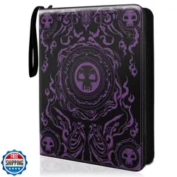 sabermaster MTG element Card Binder Fits 900 Cards Card Collector Album Holde - Image 1