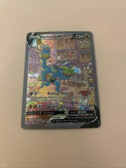 Pokemon TCG Machamp v Astral Radiance Holo Full Art Ultra Rare Card 172/189 - Image 1