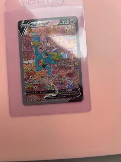 Pokemon TCG Machamp v Astral Radiance Holo Full Art Ultra Rare Card 172/189 - Image 4