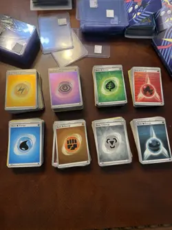 Pokemon Energy Card Bulk Lot of almost 500 Total- Variety - Image 1