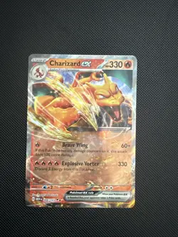 Charizard ex 006/165 S&V 151 (MEW) NM Double Rare Pokemon Card - Image 1