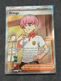 Ortega 141/131 Prismatic Evolutions Full Art Trainer Card Pokemon TCG NM+ - Image 1