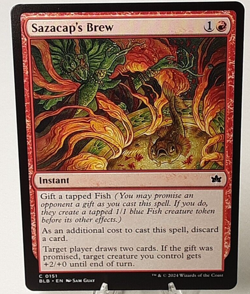 MTG - Bloomburrow - Sazacap's Brew - #0151 - Playset x4 - Near Mint - Image 1