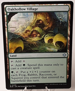MTG - Bloomburrow - Oakhollow Village - #0258 - Near Mint - Image 1