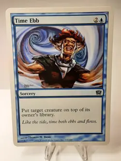 MTG - 9th Edition - Time Ebb - #107 - Lightly Played - Image 1
