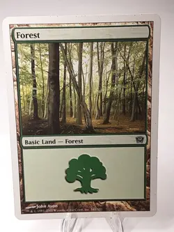 MTG - 9th Edition - Forest - #349 - Lightly Played - Image 1