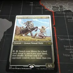 FOIL ETCHED Weathered Wayfarer - Double Masters 2022 - MTG 2X2 NM - Image 2