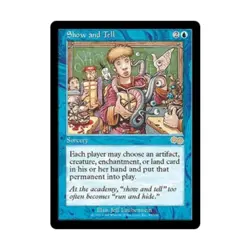 WOTC MtG Urza's Saga Show and Tell (R) EX - Image 1