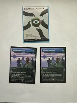 mtg preordain Secret Lair/ Final Fantasy. X1 Foil X 2 Non Foil - Image 1