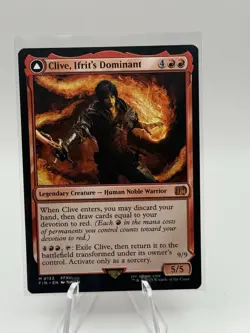 MTG Magic The Gathering 0133 Clive, Ifrit's Dominant Final Fantasy - Image 1