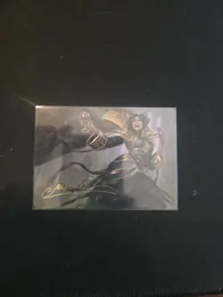 Gold Stamp Art Series BLOODCRAZED SOCIALITE mtg Innistrad: Crimson Vow - Image 1