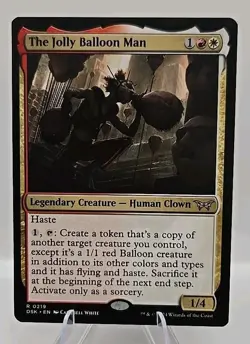 The Jolly Balloon Man MTG Duskmourn: House of Horror Regular - Image 1