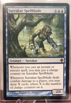 MtG Surrakar Spellblade Rise of the Eldrazi Regular - Image 1
