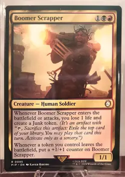 MtG Boomer Scrapper Universes Beyond: Fallout Regular - Image 1