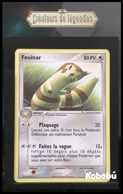 Carte Pokemon Fouinar 33/92 Ex Createurs De Legendes Bloc EX FR 1 - Image 1