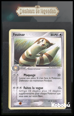 Carte Pokemon Fouinar 33/92 Ex Createurs De Legendes Bloc EX FR 2 - Image 1