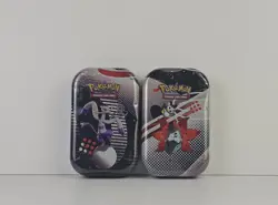 Pokemon TCG Black Bolt and White Flare Unova Mini Tin Lot of 2 New w/ Small Dent - Image 2