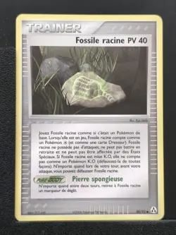 Carte Pokemon Fossile Racine PV40 80/92 Ex Createurs De Legendes Bloc EX FR 1 - Image 2