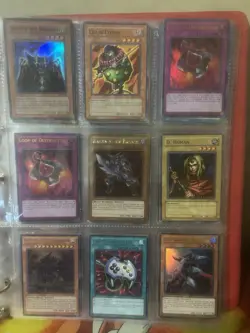 Yugioh Binder Lot New Old And Vintage Cards Blue Eyes White Dragon Obelisk - Image 2