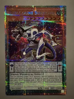 YUGIOH D/D COUNT SURVEYOR (PENDULUM) ASIA ENGLISH EDITION CR09-AE009 PSER - Image 1