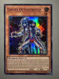 YUGIOH GOUKI OCTOSTRETCH ASIA ENGLISH EDITION CR09-AE053 SUPER RARE - Image 1