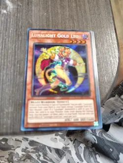 Yugioh Lunalight Gold Leo - Duelist's Advance - Secret Rare 1st Edition NM - Image 1