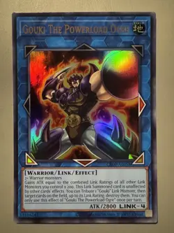 YUGIOH GOUKI THE POWERLOAD OGRE ASIA ENGLISH EDITION CR09-AE058 ULTRA RARE - Image 1