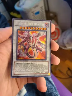 Yugioh Majestic Red Dragon CT07-EN001 Limited Secret Rare - Image 1